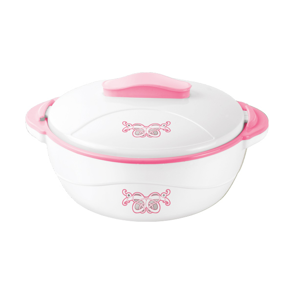 Jayco Fine Dine Plastic Insulated Casserole - Pink